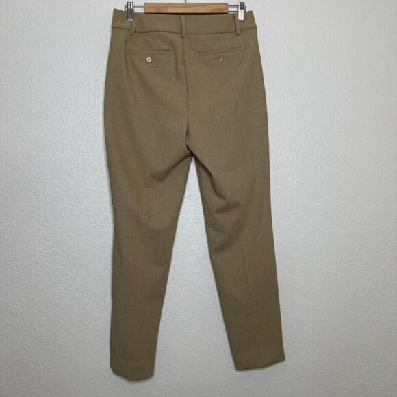 Talbots Luxe Stretch Trouser Sz 6 Mills Caramel Slim Classic Career Dress Pants - Picture 13 of 13